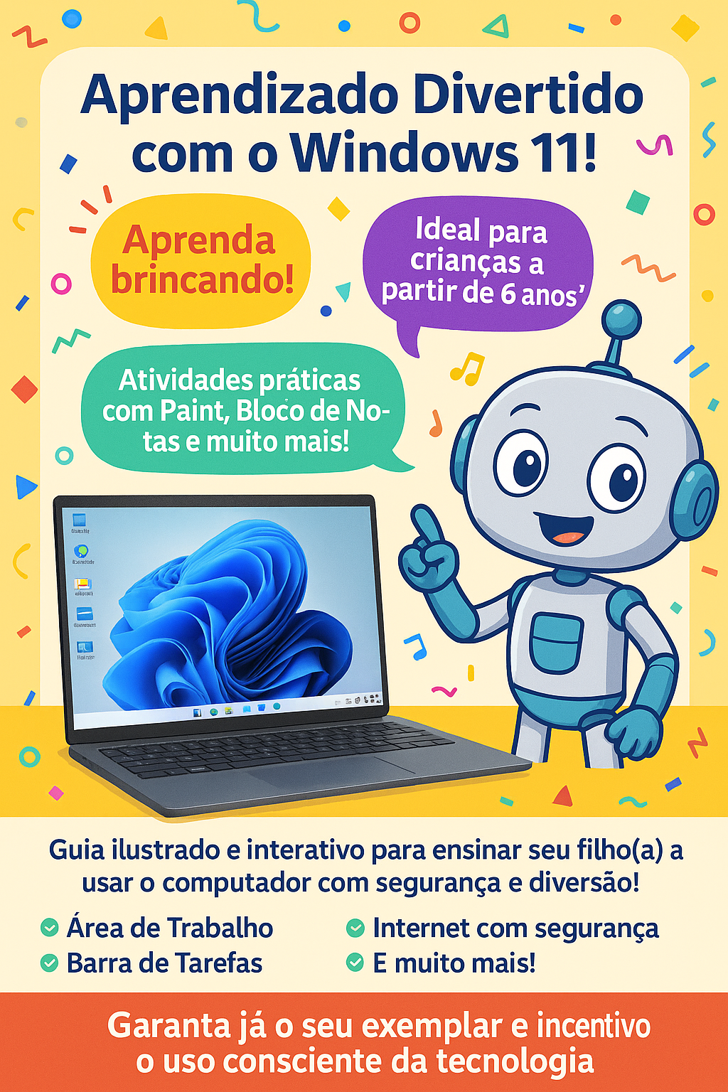 Aprendizado Divertido com o Windows 11